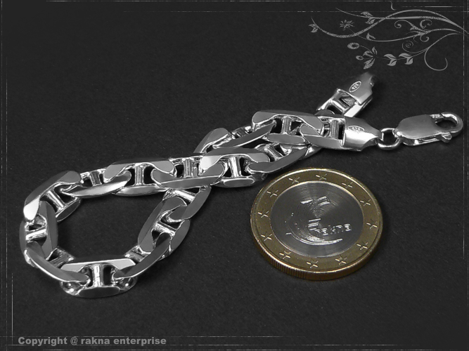 Bracelets 925 Sterling Silver width 7,5mm  solid