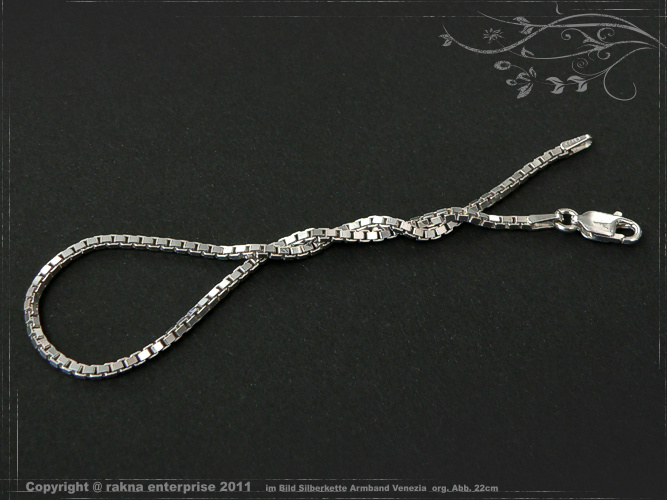 Venezia Armband 925 Sterling Silber Breite 1,6mm  massiv