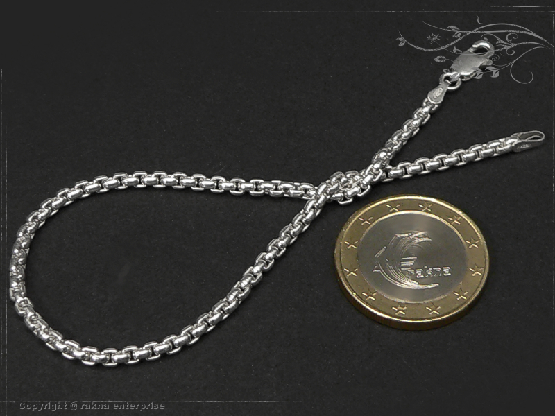 Venezia Armband 925 Sterling Silber Breite 2,7mm  massiv
