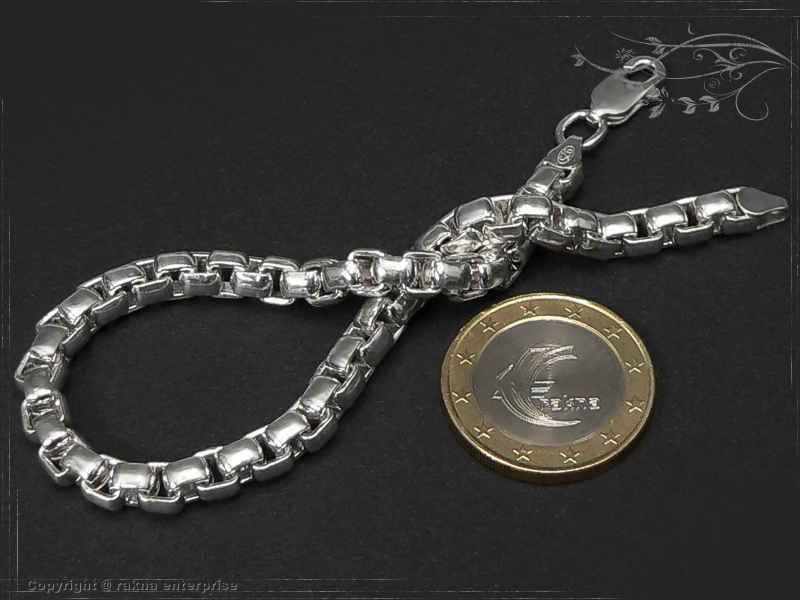 Venezia Armband 925 Sterling Silber Breite 5,3mm  massiv