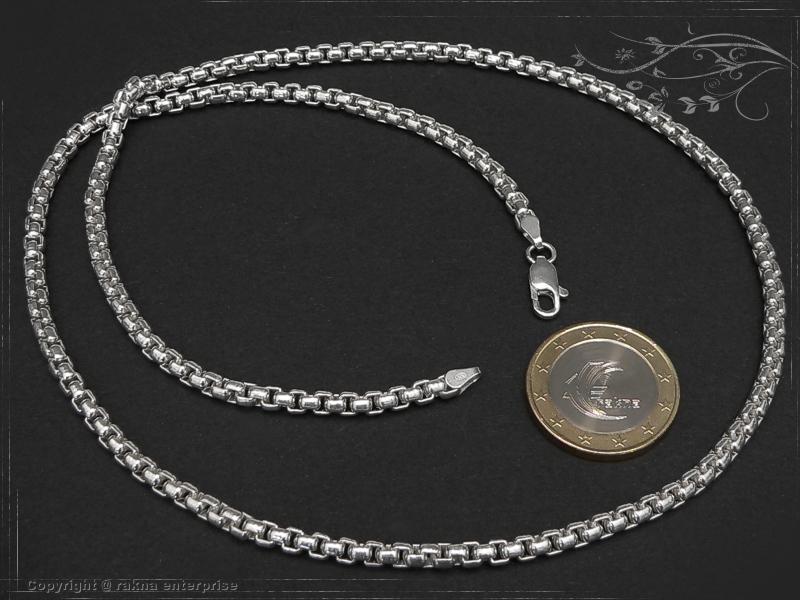 Venezia Silberkette 925 Sterling Silber Breite 3,7mm  massiv