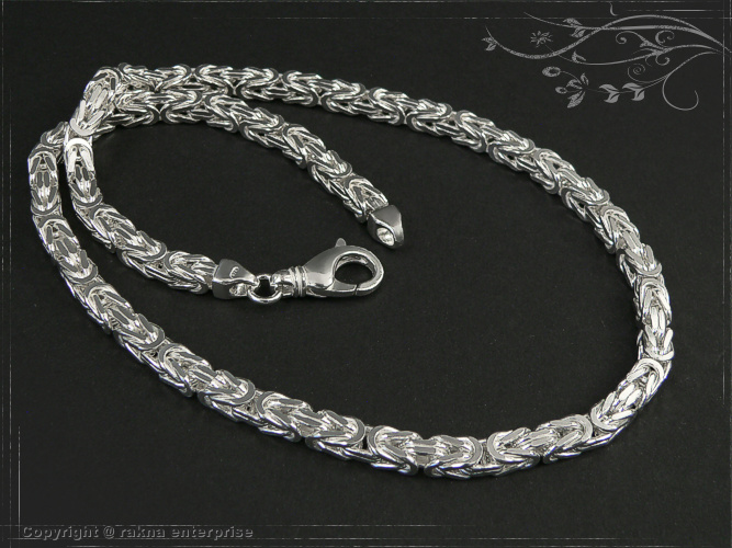 Königsketten 925 Sterling Silber massiv 5mm