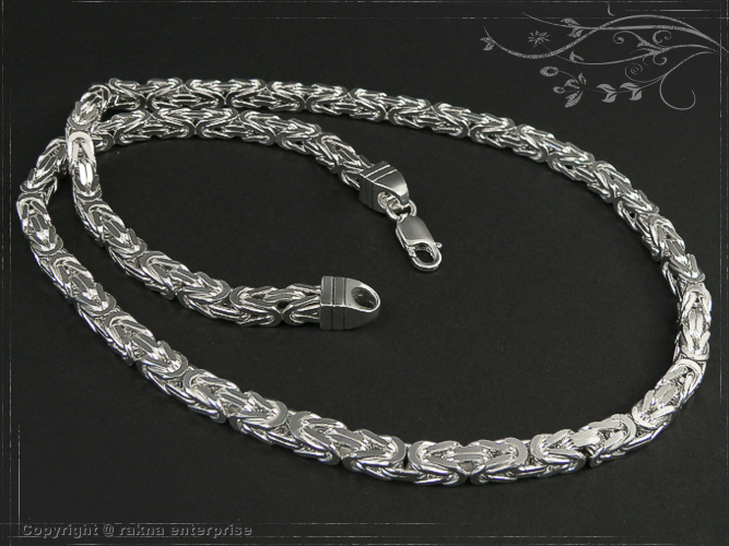 Byzantine chain King chain 925 silver