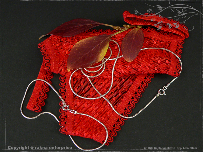 Snake Chains 925 silver 1,2mm Combination