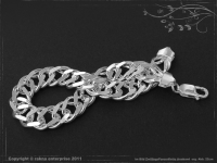 Twin-Curb Chain bracelet B11.0L17
