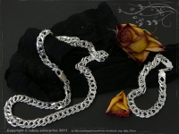 Twin-Curb Chain bracelet B8.0L18